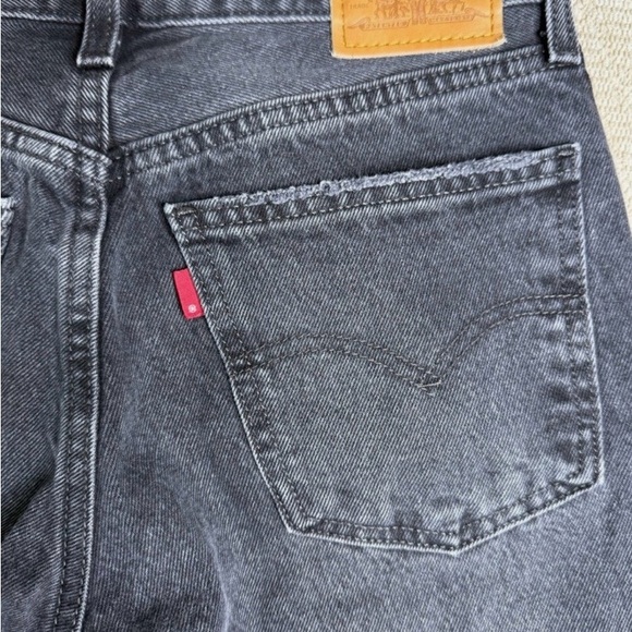 Women’s Black Levi's Middy Bootcut Anke Jeans - Picture 6 of 10